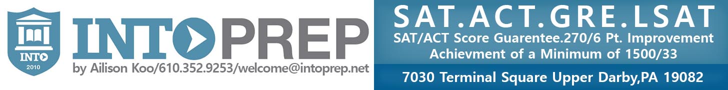 INTOPREP: SAT, ACT, GRE, LSAT Prep