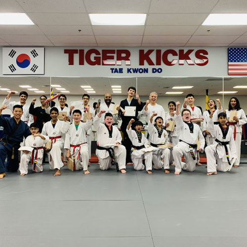 Bunch of people in uniform.