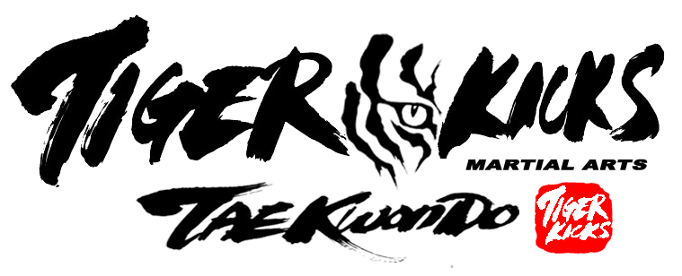 Logo of Tiger kicks taekwondo.