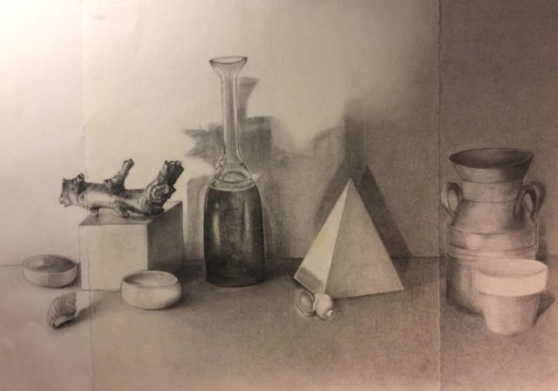 Still alive art piece